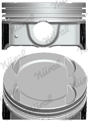 Pistone nural per alfa romeo - pistone,